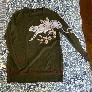 J. Crew Tippi Tiger Sweater